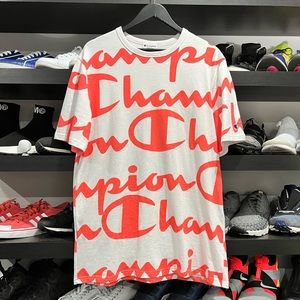 🦐CHAMPION LOGO SPELL OUT TEE🦐